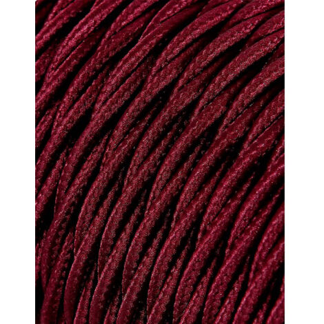 CABLE DE CUERDA DE YUTE TEJIDA Y ENFUNDADA 3 G 0,75mm 25m EURO/m