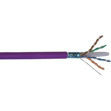 Cable de datos DK6000 F/UTP CAT-6 Dca Cu 23AWG LSFH 500m violeta