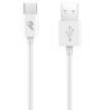 CABLE DE DATOS ENJOY BLANCO USB 20 A TIPO C 3A LONGITUD 1M