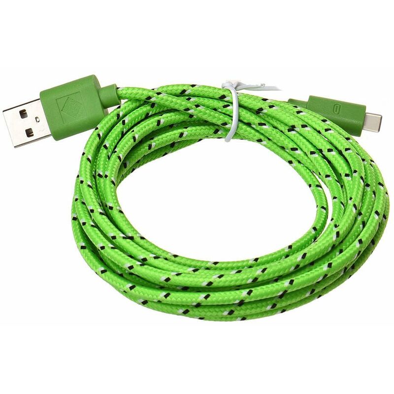 

Cable de datos trenzado de nailon Carga rapida y transmision de datos estable Cable de carga tipo C