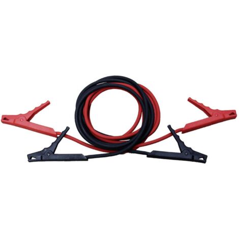 Câble de démarrage 25 mm² SET® 2124350-65 avec pinces en plastique, sans circuit de protection 3.50 m cuivre X41374