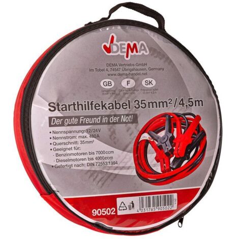 Câble de démarrage 35 mm² - 4,5 m - SHK 35/450 E