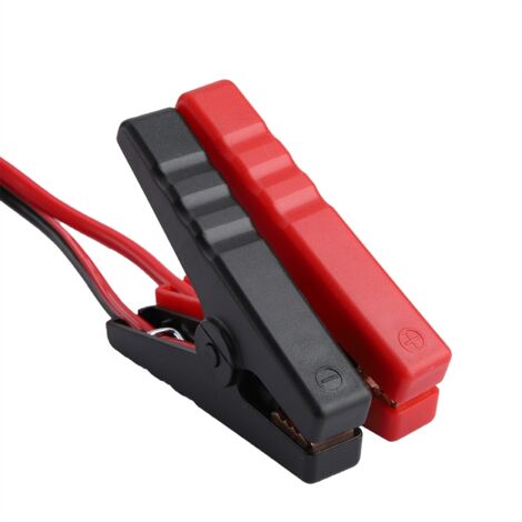 Câble de démarrage auto 2,5 m avec pinces pour batterie d'urgence