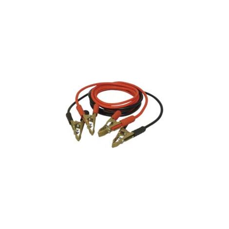 Cable de demarrage cuivre 35mm2 4m50 laiton 800a sachet - 04133