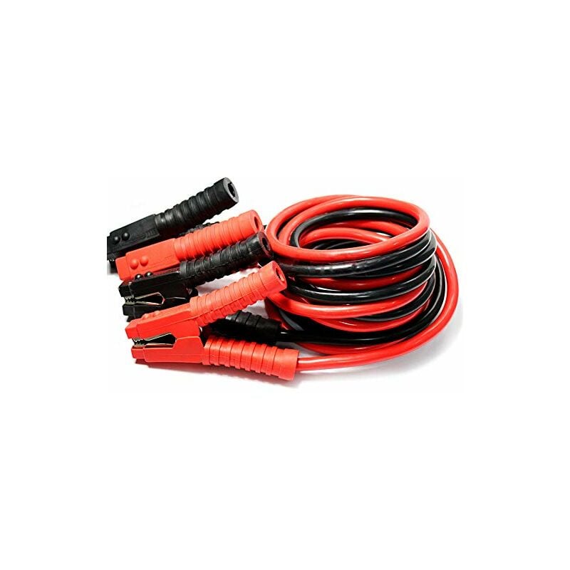 Câble de Démarrage 6m Jeu de câbles de démarrage de voiture 12V/24V 500A avec câble de démarrage de protection Naizy