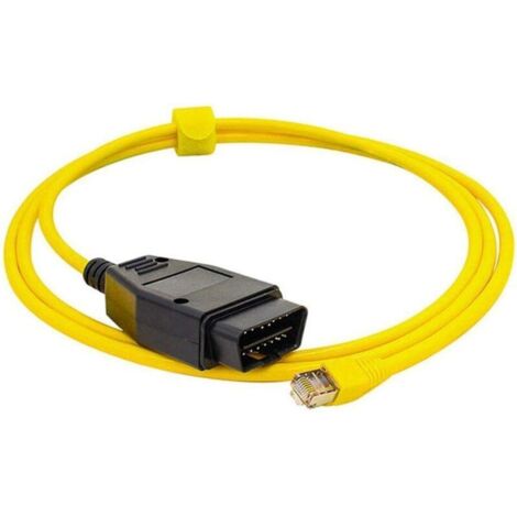 Câble de diagnostic Ethernet vers OBD2 compatible avec les BMW Série F