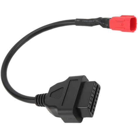 Câble de diagnostic OBD 16 broches vers 6 broches pour moto et scooter