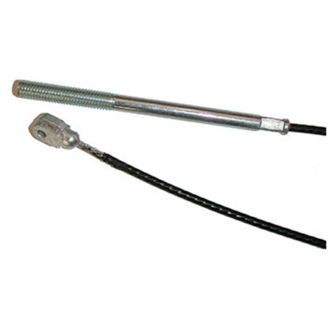 Câble de direction gauche adaptable pour STIGA modèle - Longueur totale: 990mm. Remplace origine: 1134-2817-01