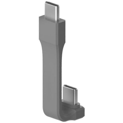 Câble de données coudé à 90° TYPE-C vers TYPE-C toutes fonctions 100 W