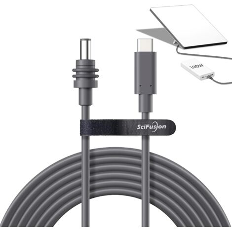 Câble de données Starlink Mini – Câble de données Starlink Mini USB C étanche, DC vers TYPEC ---- Câble de 3 m
