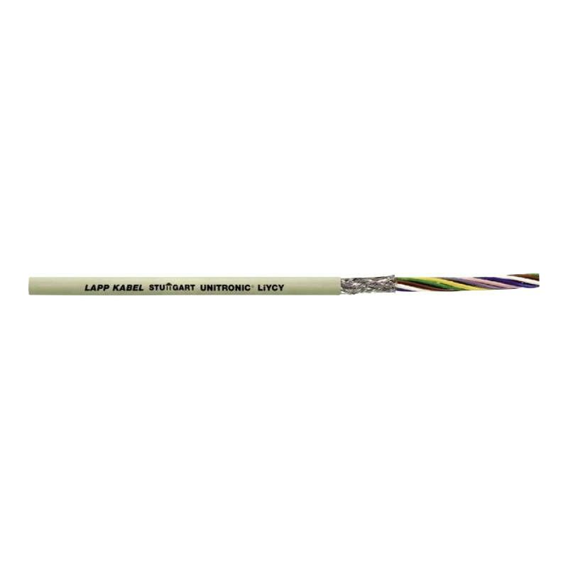 Lapp - 34604/50 Câble de données unitronic liycy 4 x 0.5 mm² gris 50 m V189761