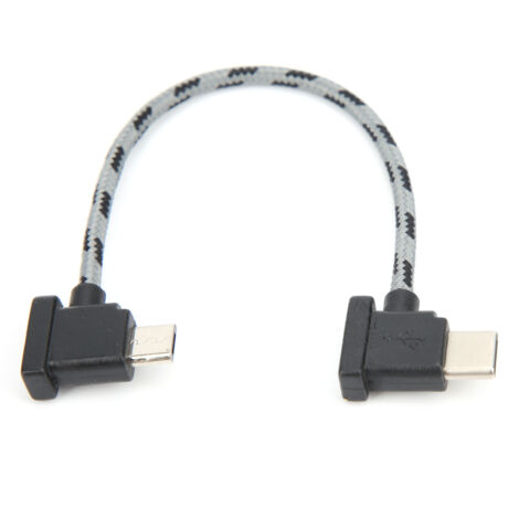 Câble de données USB-C vers Micro USB à angle droit pour DJI Mavic Air 2 / Mini 2