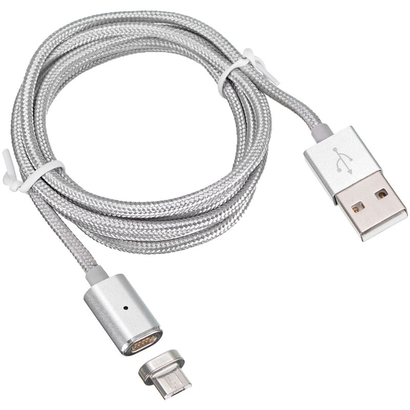 Insma - Lot de 2 Cable Micro usb 1.2m Nylon Tressé Micro usb Cable Chargeur Charge Rapide et Synchro pour Android Fantablau