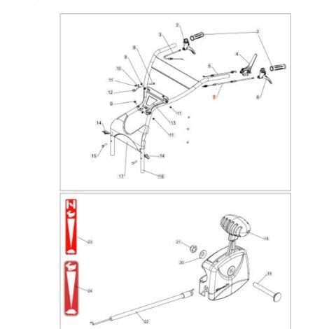 CABLE DE EMBRAGUE ORIGINAL EMAK PB0308020062