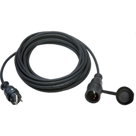 Cable de extensión de alimentación IP44 5m H05RR-F3G1.5
