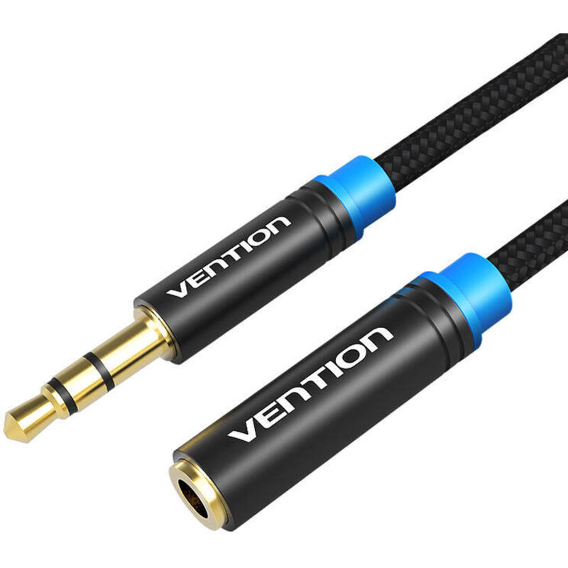 Vention Geflochtenes Audiokabel 3, 5 Mm Stecker-buchse 3 Meter