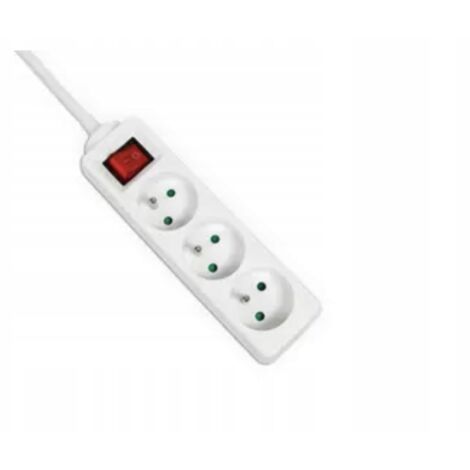 Cable de extensión iLuve P315-16A-W 3X Z/U 1.5M (H05VV-F 3X1.5) con interruptor 743802