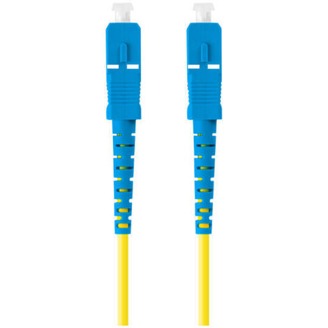 CABLE DE FIBRAOPTICA LANBERG 2M MONO SC/UPC-SC/UPC SIMPLEX G657A1 LSZH AMARILL