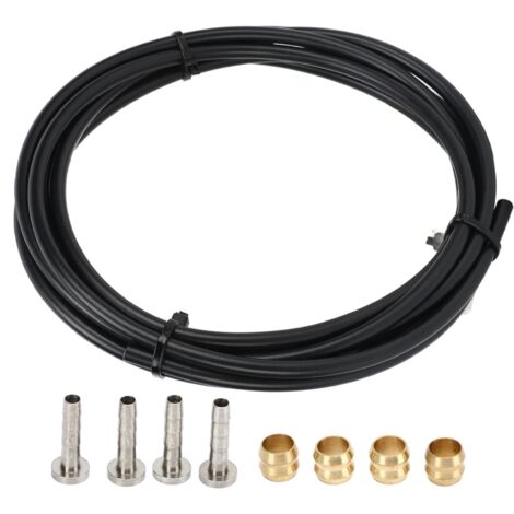 Câble de frein à disque hydraulique pour vélo 2.5m avec 4 ensembles de raccords BH90 pour freins M315