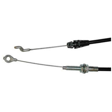 Câble de frein moteur réglable adaptable pour CASTELGARDEN. Remplace origine: 81000640/0 - Longueur câble: 1310mm Longueur gaine