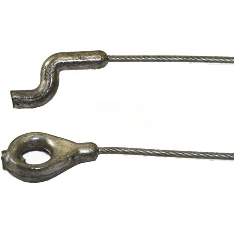 Câble de frein ou de traction UNIVERSEL tracteur tondeuse L = 1750 mm 450188 AVEC ESSE spécial