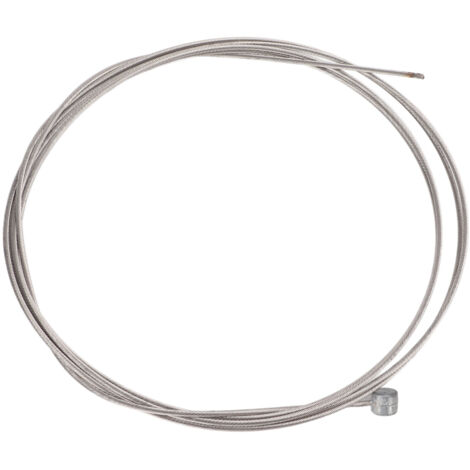 Câble de frein vélo VTT 1,7 mètres acier inoxydable, câble freinage arrière pour bicyclette