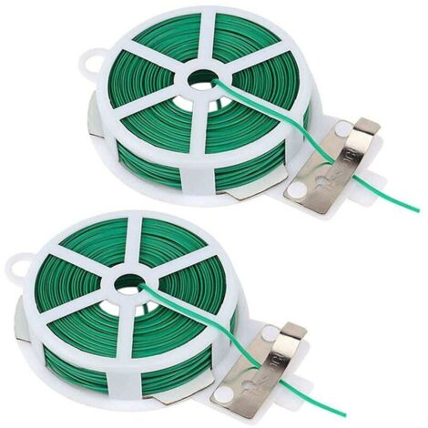 Câble de jardinage à paires torsadées avec câble vert (20 m, vert)
