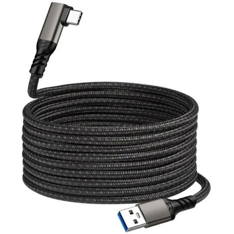 Câble de liaison pour Quest 2 VR USB 3.2 à charge rapide, 1,5 mètre --
