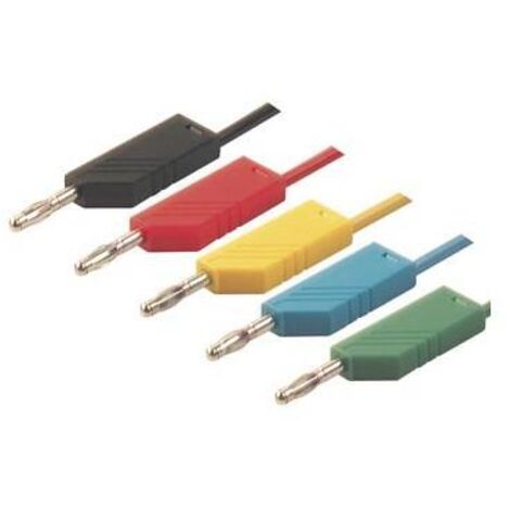 CABLE DE MEDICIÓN 4mm 100cm / NEGRO (MLN SIL 100/1)