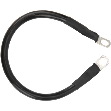 Câble de mise à la terre flexible 4AWG 25mm² 150A pour batterie et inverters noir