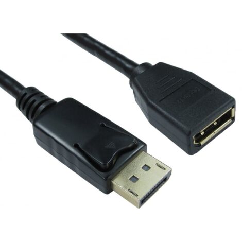 Câble de port d'affichage RS PRO, DisplayPort/ DisplayPort M /F en 5m ( Prix pour 1 )