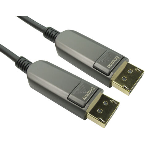 Câble de port d'affichage RS PRO, DisplayPort/ DisplayPort M /M en 15m Noir ( Prix pour 1 )