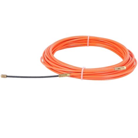 Câble de poussée électrique en nylon orange 4mm x 10m pour guide-fil

Cordon de guidage électrique orange 4mm, 10 mètres en nylon résistant