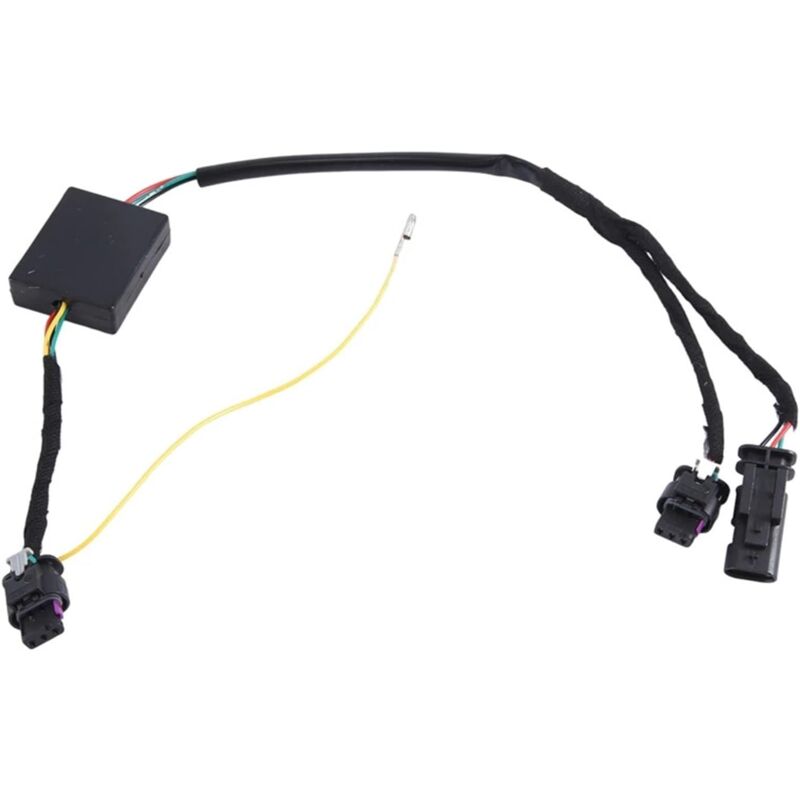 Câble de prise de phare noir ABS pour Tesla Model 3/Y 2019-2022