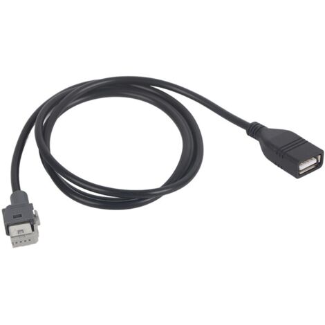 Câble de programmation, câble radio USB, bonne conductivité électrique, longue durée de vie, connexion facile, remplacement pour Peugeot 307 407 308 408 508 3008 Auto