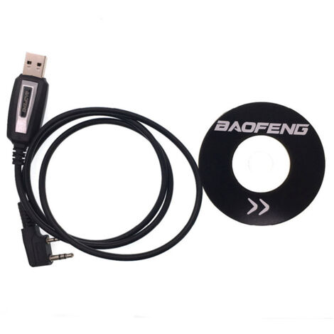 Câble de programmation USB étanche pour talkie-walkie BaoFeng UV5R/888s (câbles à âme en cuivre)-AquaForge