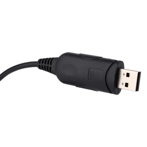 Câble de programmation USB pour talkie-walkie BaoFeng UV-5R, Kenwood, Wanhua et autres modèles compatibles