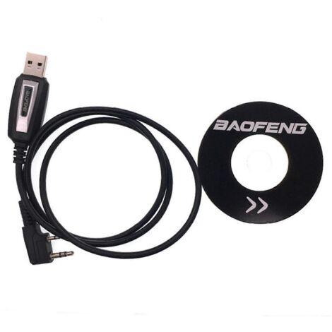 Câble de programmation USB pour talkie-walkie BaoFeng UV5R/888s, connecteur K-AquaForge