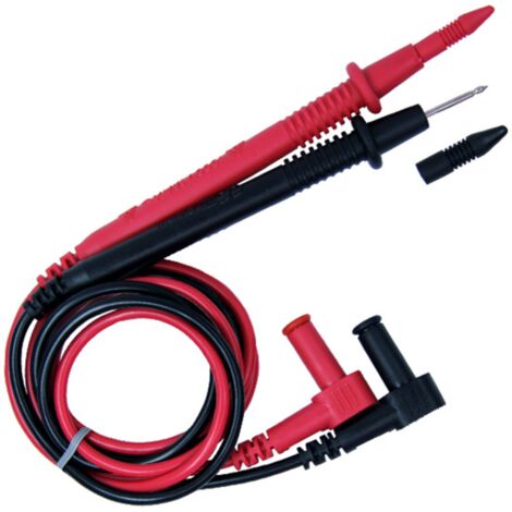 Cable de prueba original MASTECH T3033U de alta calidad, 10 A, 65 cm, para multímetro digital y pinza amperimétrica.