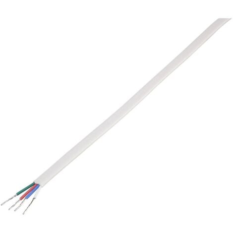 Câble de raccordement 10.00 m Conrad Components RGB-10 24 V PVC