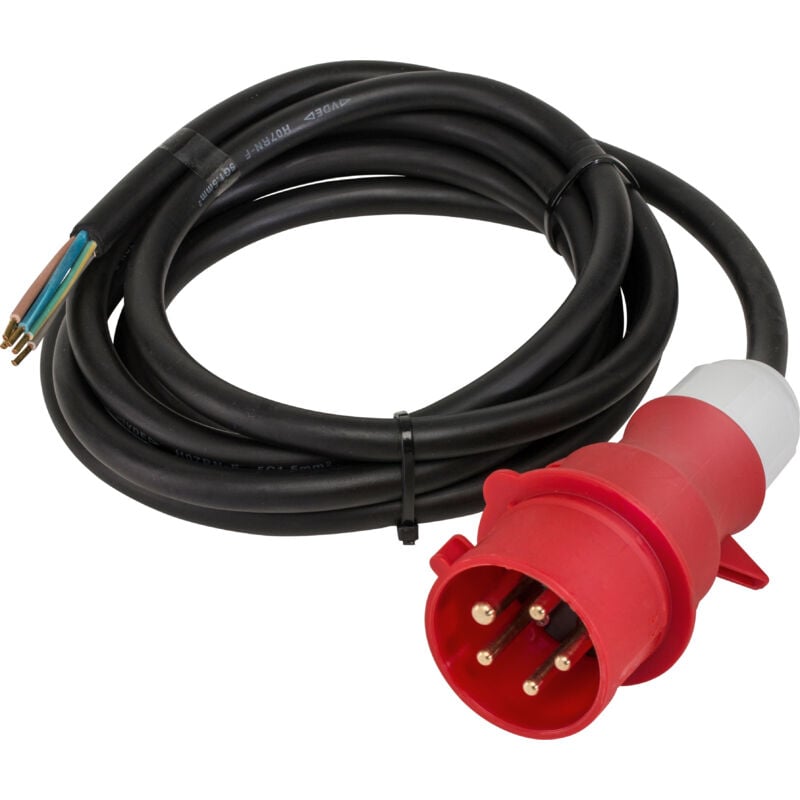 Cee Anschlussleitung 400V 32A 5m H07RN-F 5G6 IP44