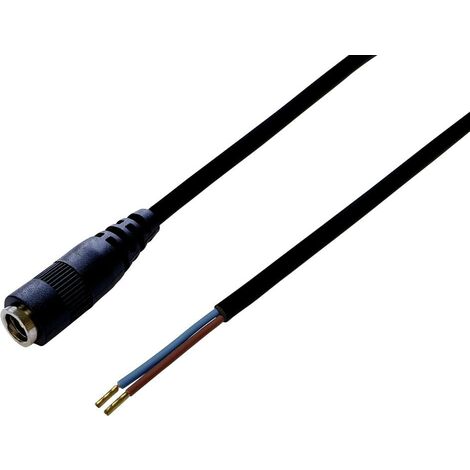 Câble de raccordement basse tension BKL Electronic 072068 DC femelle - extrémité(s) ouverte(s) 5.5 mm 2.5 mm 2.50 m 1 pc(s) Y497891