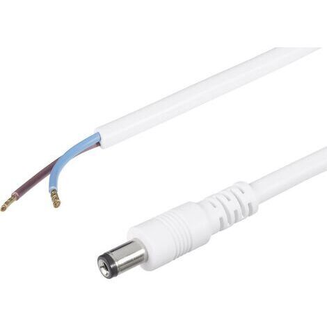 Câble de raccordement basse tension BKL Electronic 072092 DC mâle - extrémité(s) ouverte(s) 5.5 mm 2.5 mm 2.00 m 1 pc(s) V654581