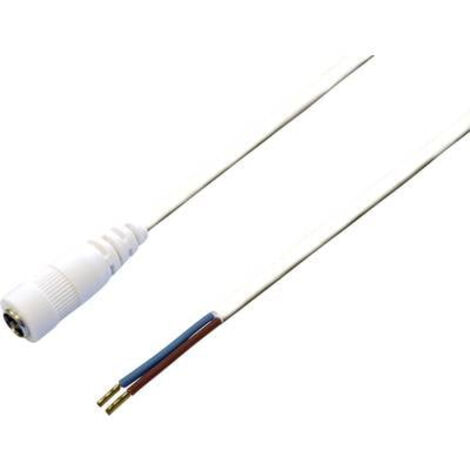 Câble de raccordement basse tension BKL Electronic 072097 DC femelle - extrémité(s) ouverte(s) 5.5 mm 5.5 mm 2.1 mm 2.50 m 1 pc(s) V654501