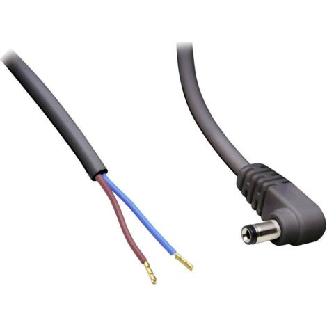 CÂBLE DE RACCORDEMENT BASSE TENSION BKL ELECTRONIC 075167 DC MÂLE - EXTRÉMITÉ(S) OUVERTE(S) 5.50 MM 2.10 MM 0.50 M 1 PC(S)