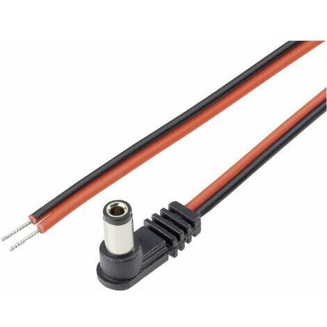 Câble de raccordement basse tension TRU COMPONENTS 1582268 DC mâle - extrémité(s) ouverte(s) 5.5 mm 2.5 mm 2.5 mm 2.00 m 1 pc(s) S655861