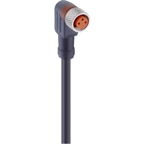 Câble de raccordement capteur/actionneur, M8 femelle, coudé Lumberg Automation RKMWV 4-225/5 M 27642-1 Contenu: 1 pc(s)