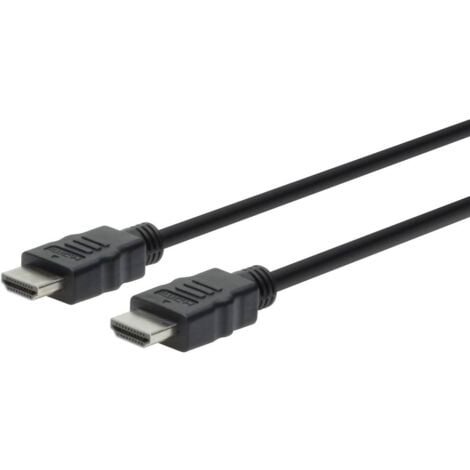 DIGITUS Assmann HDMI 1.4 3m - 3 m - HDMI Type A (Standard) - HDMI Type A (Standard) - 1920 x 1080 pixels - Compatibilité 3D - Noir (AK-330114-030-S)