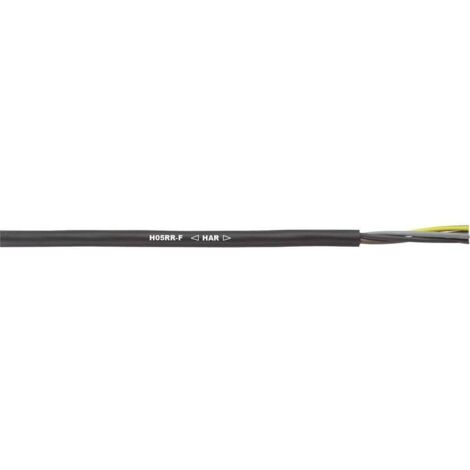 Câble de raccordement H05RR-F LAPP 1600200/10 3 x 1.5 mm² noir 10 m X70043