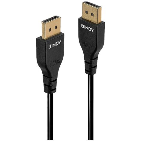 Câble de raccordement LINDY DisplayPort Fiche mâle DisplayPort 3 m noir 36463 Câble DisplayPort C688022